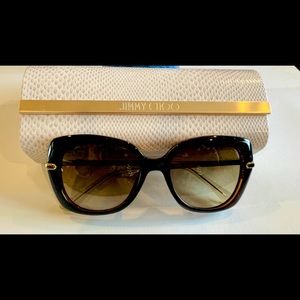 Jimmy Choo Women’s Brown Sunglasses